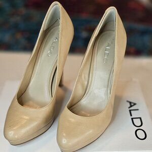 Aldo Nude Heel Size 39 US8